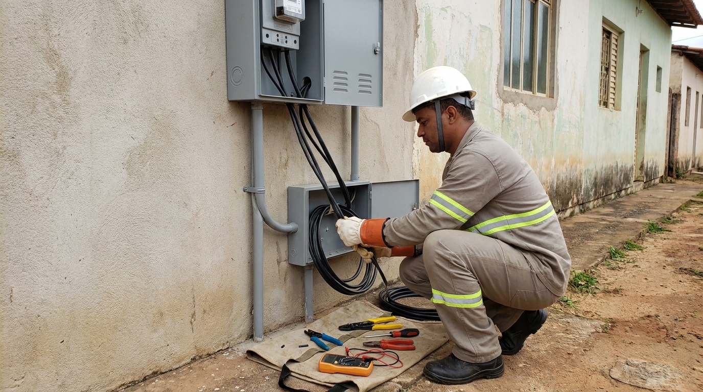 Regularização de Entrada de Energia no SIM, Feira de Santana‑BA