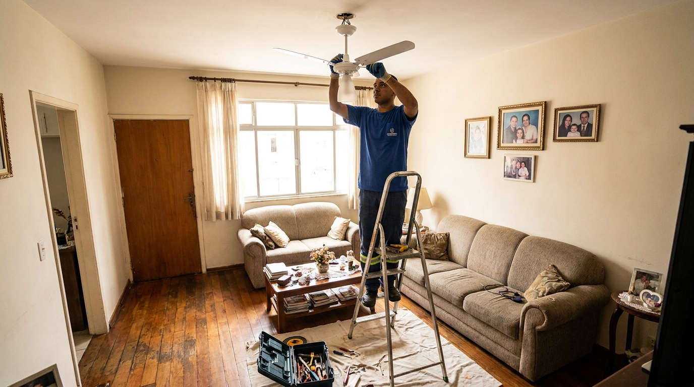 Substituição de Ventilador no SIM, Feira de Santana‑BA